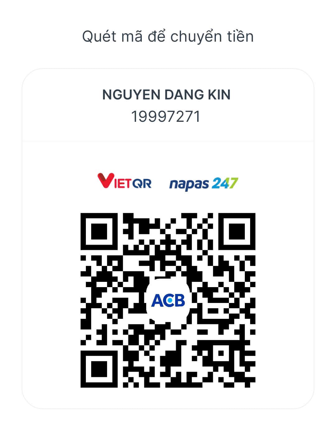 QR Donate